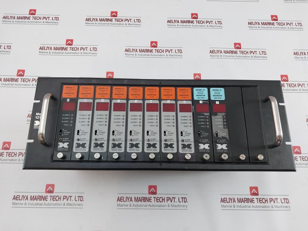 Gas Detection Control Rack Module 1212B Detcon 24Vdc 4.2Amps