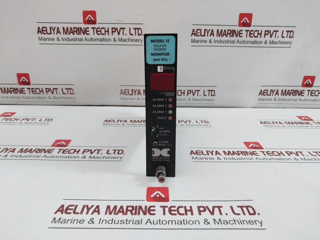 Gas Detection Control Rack Module 1212B Detcon 24Vdc 4.2Amps