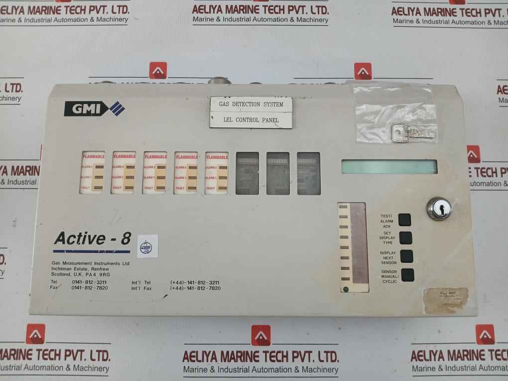 Gas Detection System Lel Control Panel 100-240Vac Active-8 Gmi