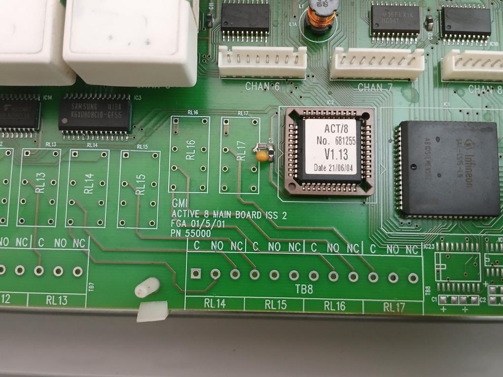 Gas Detection System Lel Control Panel 100-240Vac Active-8 Gmi