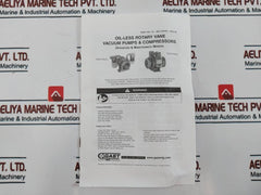 Gast K 227a Service Kit for Oil-less Rotary Vane Vacuum Pumps & Compressors