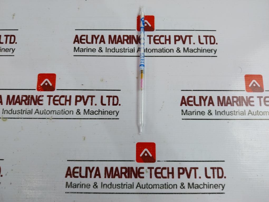 Gastec 121l Benzene Detector Tube Measuring Range 0.1-65 Scale Range: 0.1-10