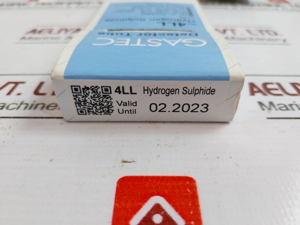 Gastec 4ll Hydrogen Sulphide Detector Tube Measuring Range 0.25-120 Scale Range (2.5)-60 00290