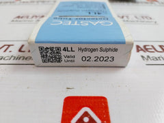 Gastec 4ll Hydrogen Sulphide Detector Tube Measuring Range 0.25-120 Scale Range (2.5)-60 00290