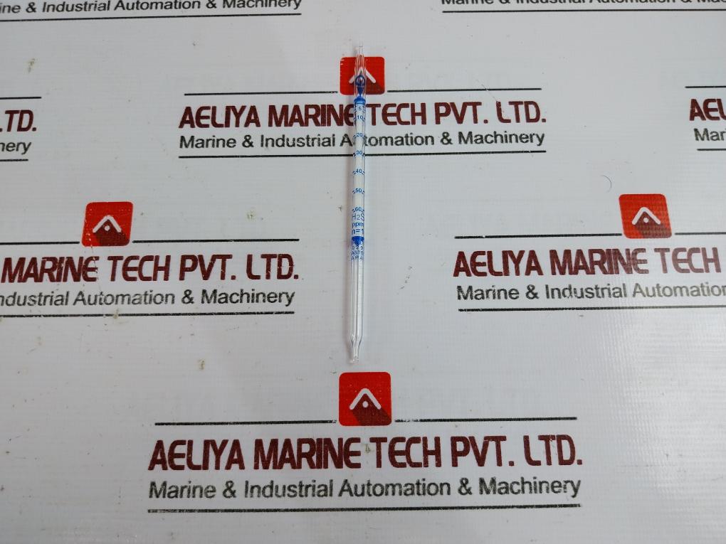 Gastec 4ll Hydrogen Sulphide Detector Tube Measuring Range 0.25-120 Scale Range (2.5)-60 00290