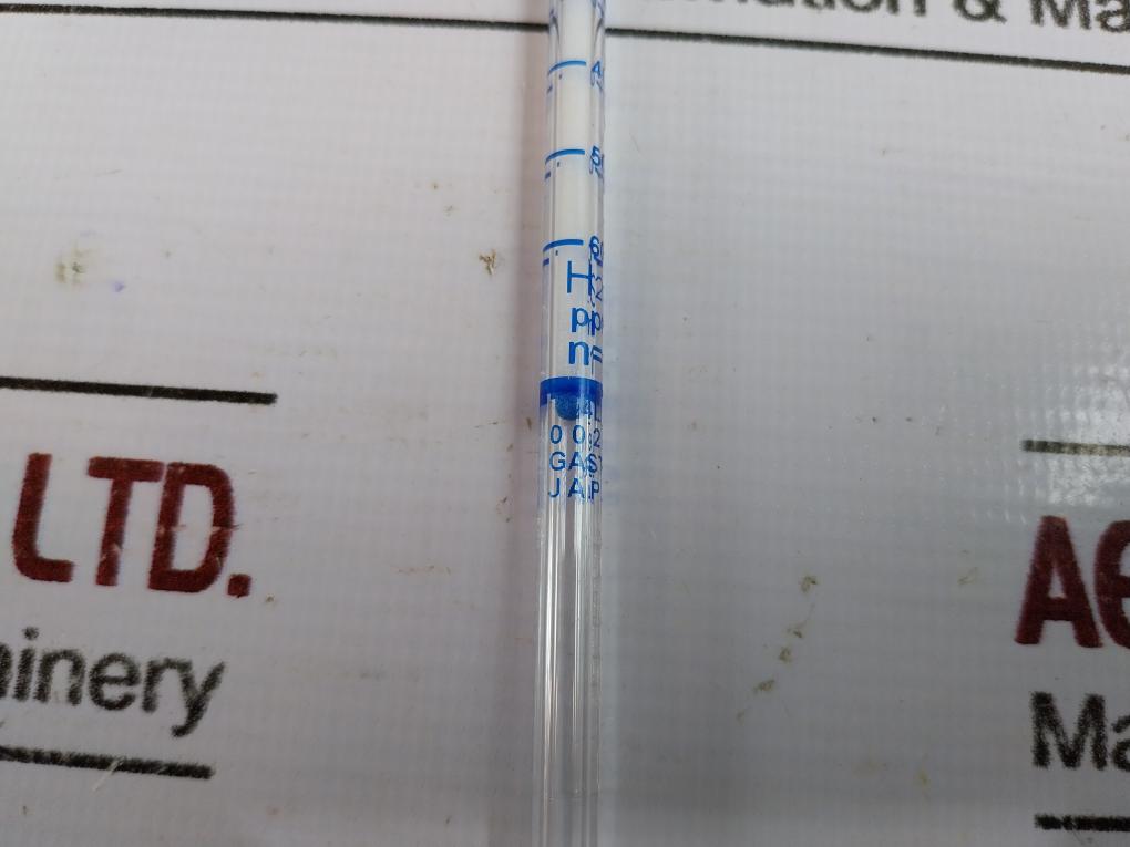 Gastec 4ll Hydrogen Sulphide Detector Tube Measuring Range 0.25-120 Scale Range (2.5)-60 00290