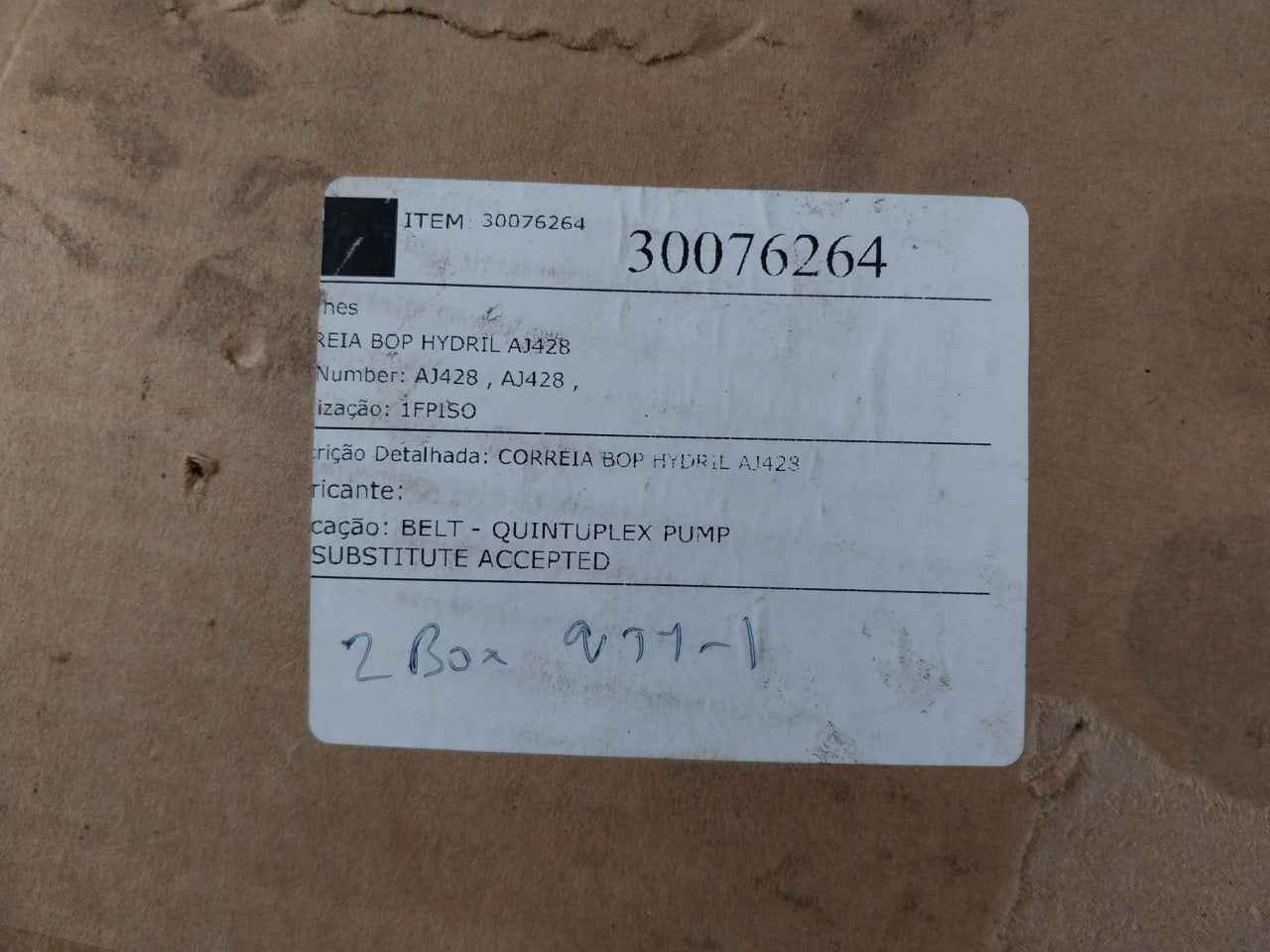 Gates 3/5Vx1250 Super Hc Powerband V-belt Aj428