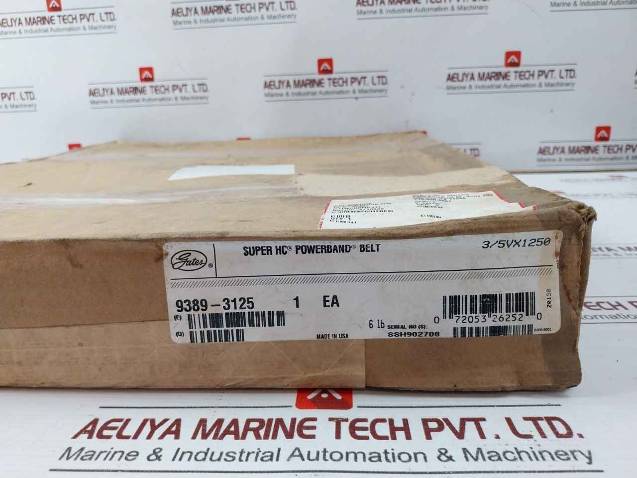 Gates 3/5Vx1250 Super Hc Powerband V-belt Aj428