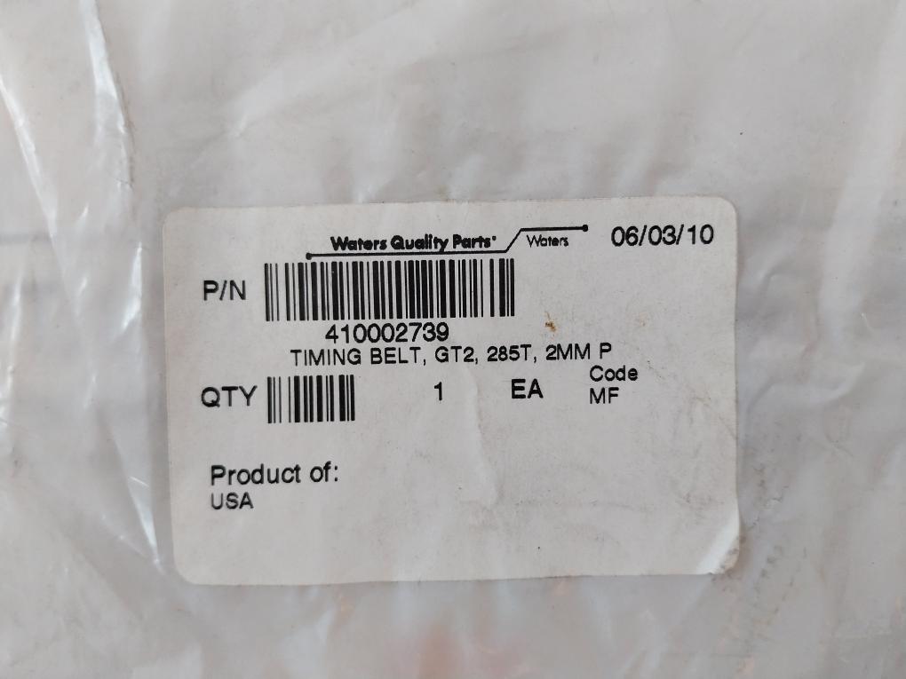 Gates Sdp A 6R51M28506 Timing Belt Gt2, 285T, 2Mm P