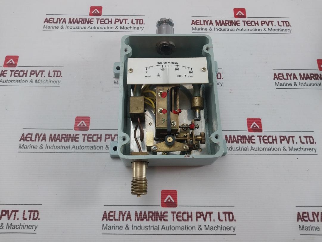 Ba-3C Pressure Switch 300 Kg/Cm2 Kobata Gauge Ac 110 V