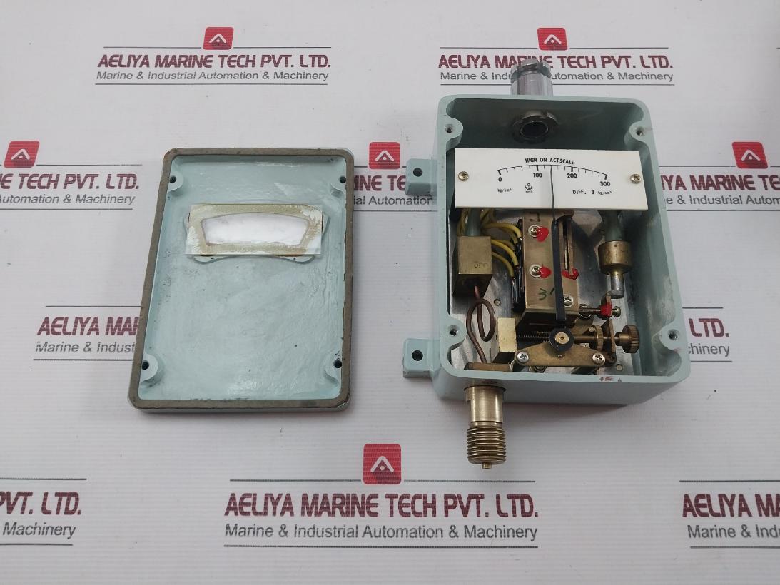 Ba-3C Pressure Switch 300 Kg/Cm2 Kobata Gauge Ac 110 V