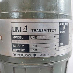 Gauge Pressure Transmitter Supply - Dc 24V Yokogawa Une 43-sas2 B/Cal-p/Ssb-s/Z