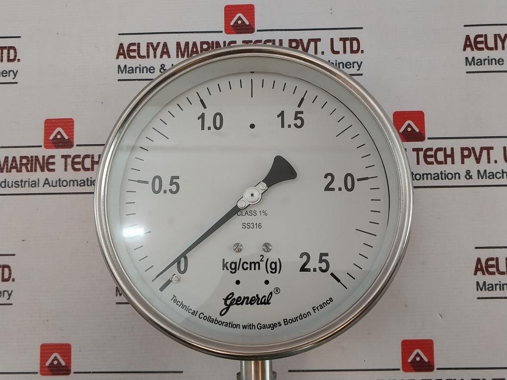 Gauges Bourdon 0-2.5 Kg/Cm2(G) Pressure Gauge