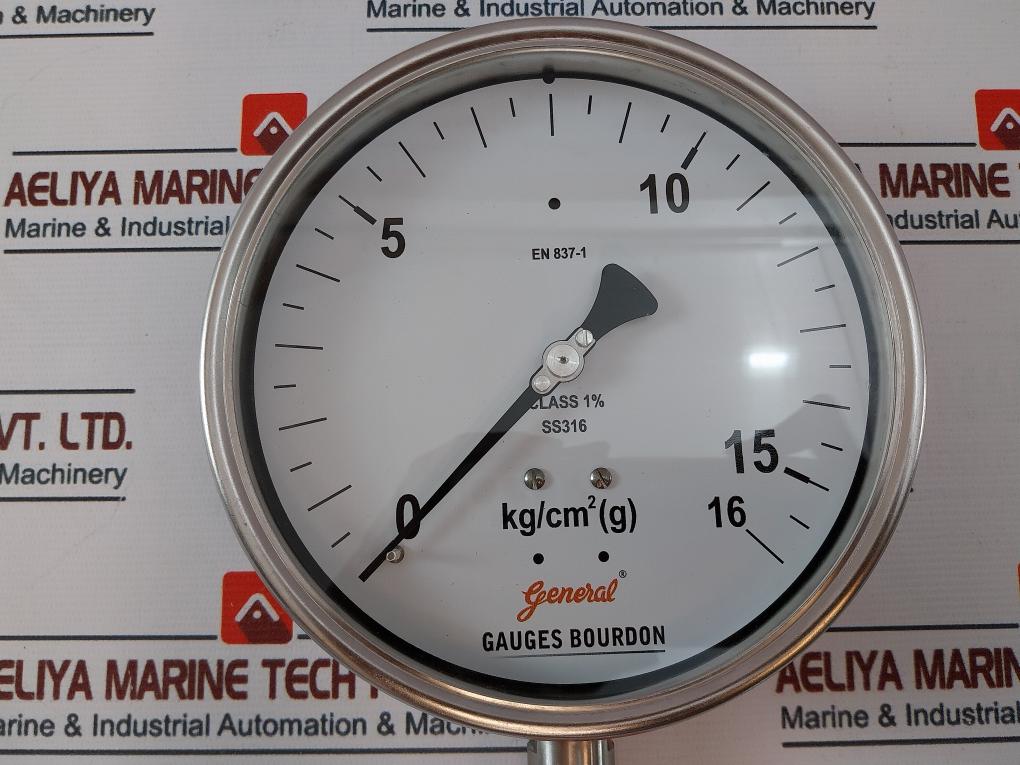 Gauges Bourdon Bspg-v Pressure Gauge 0-16 Kg/Cm2