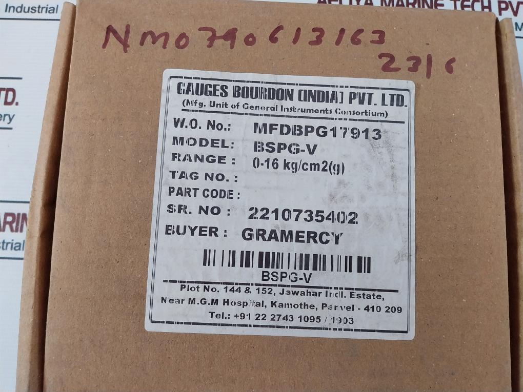 Gauges Bourdon Bspg-v Pressure Gauge 0-16 Kg/Cm2