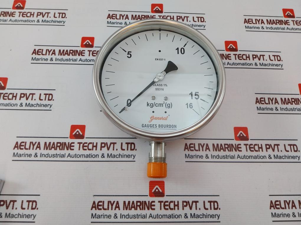 Gauges Bourdon Bspg-v Pressure Gauge 0-16 Kg/Cm2