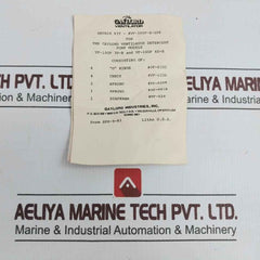 Gaylord Vf-100P-b-spk Ventilator Detergent Pump Repair Kit