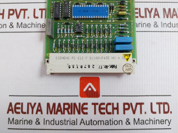 Gb11/6Fq2211-0Ae Control Module Siemens
