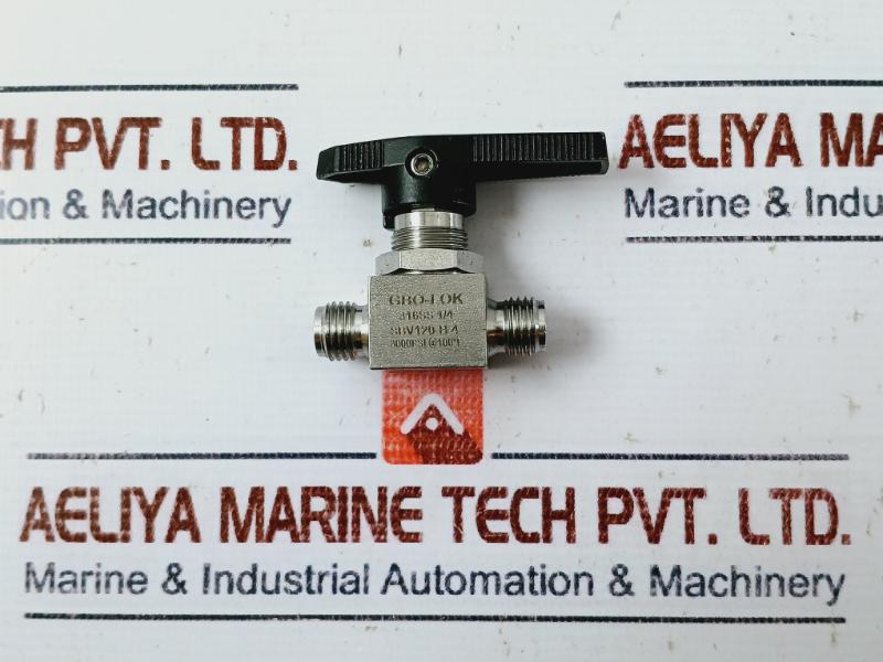 Gbo-lok Sbv120-h4 Ball Valve 316ss 1/4
