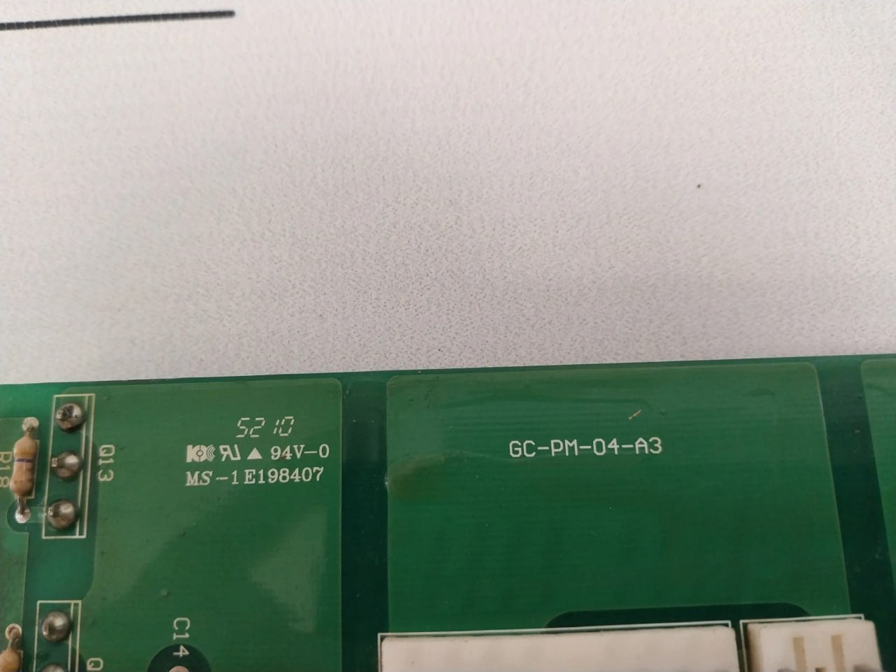 Gc-pm-04-a3 Pcb Card E198407