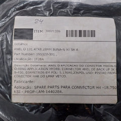 Ge 195327-301 O-ring Seal Rev: E 30071326