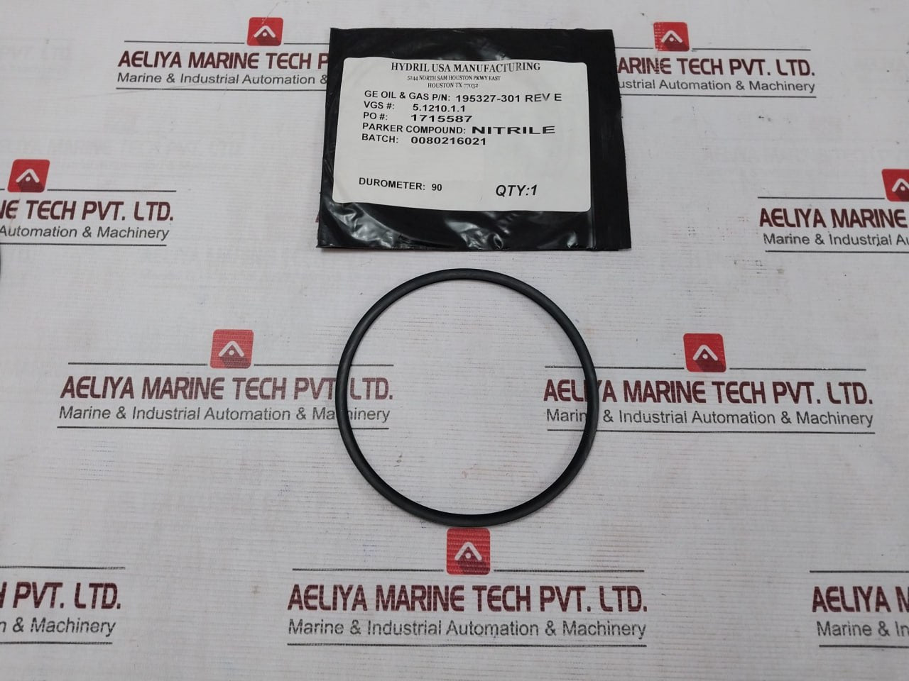Ge 195327-301 O-ring Seal Rev: E 30071326