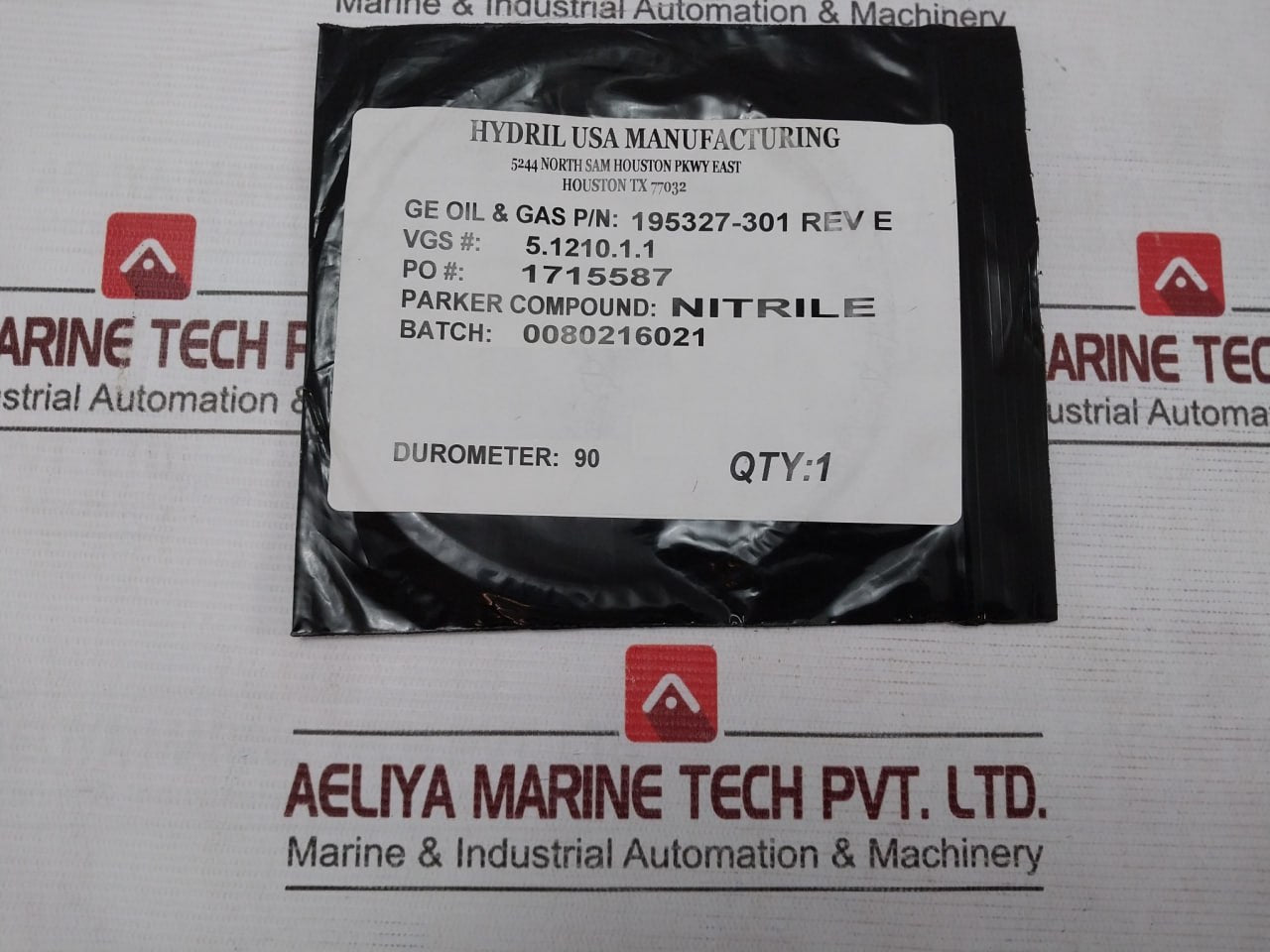 Ge 195327-301 O-ring Seal Rev: E 30071326