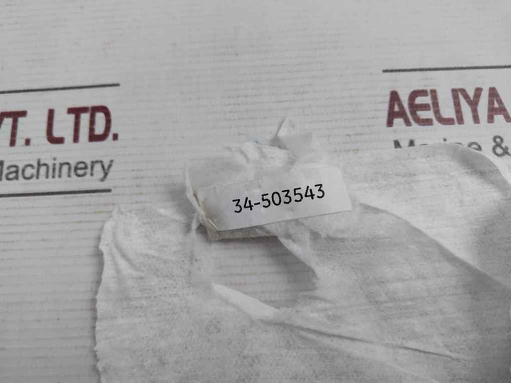 Ge 20-503554-90 Valve Repair Kit (Without Inner Or Outer Springs) Rev C3