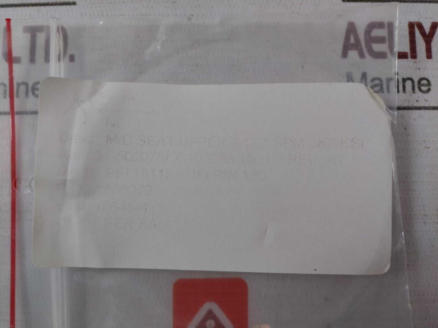 Ge 20-504046 Seal Kit For Spm Valve Assy 1.5 In. 3K Psi Rev.A4