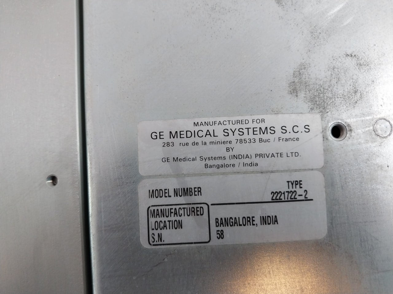 Ge 2212259 Power Supply Transformer Unit 380/480 Vac 3Ph 50/60 Hz 2221722-2