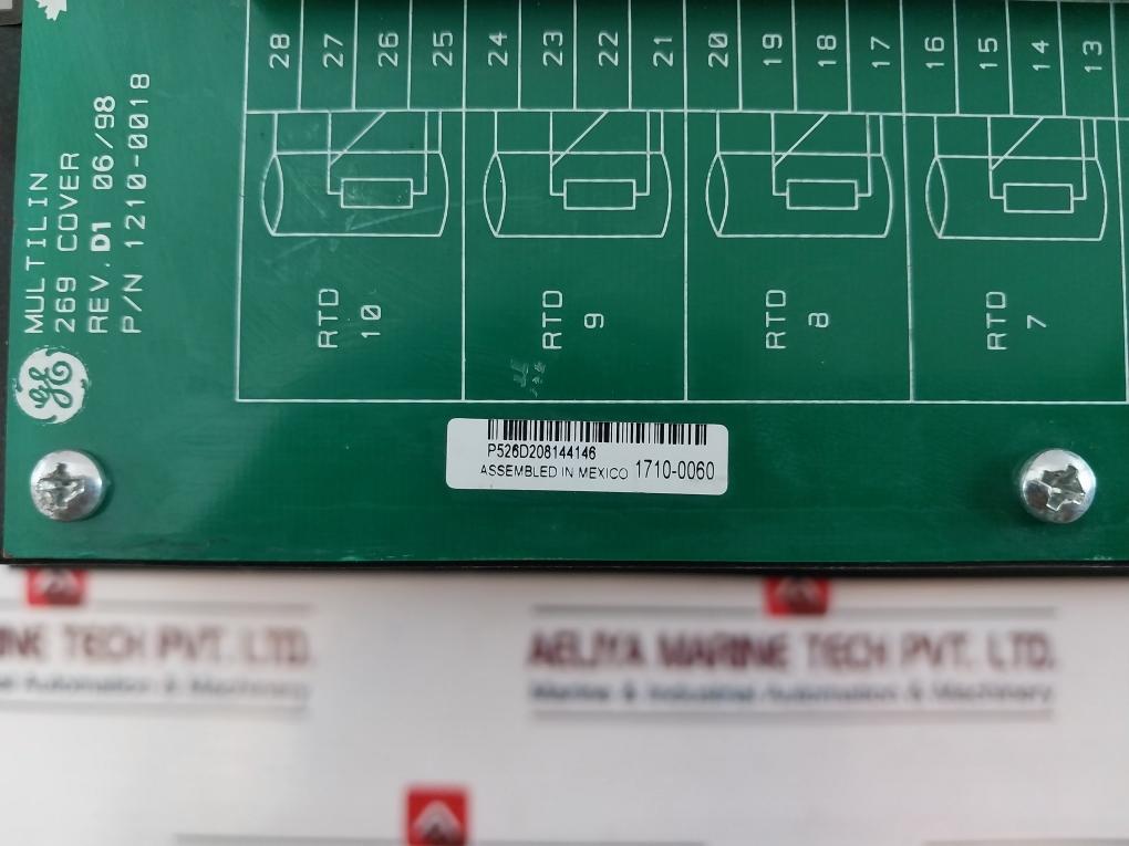 Ge 269Plus-d/O-211-100P-hi Motor Management Relay