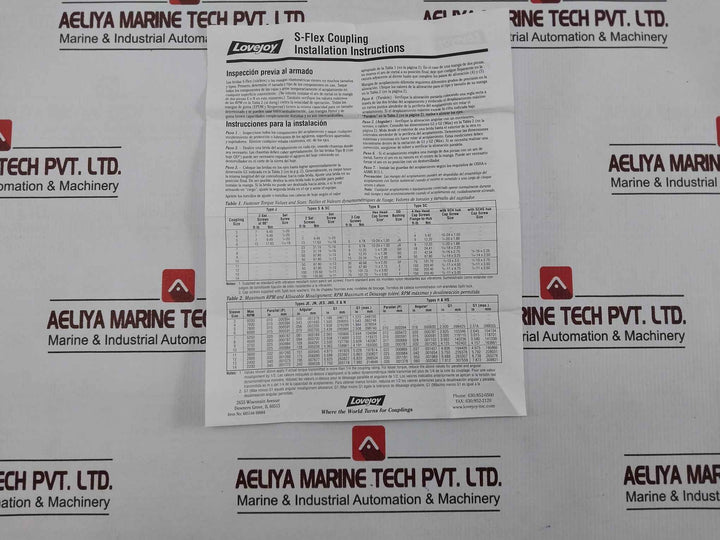 Ge 3141658-01 Pump Spare Kit S-flex Coupling Size 6 Seal Sleeve Rev A1