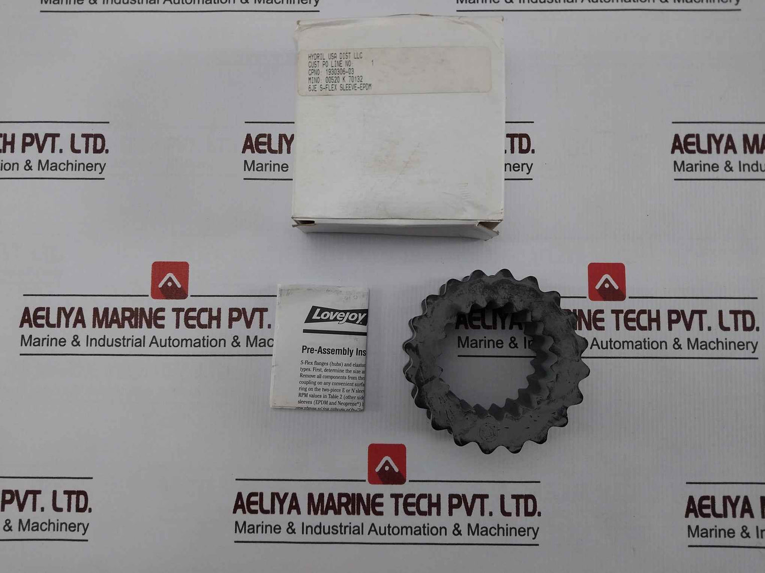 Ge 3141658-01 Pump Spare Kit S-flex Coupling Size 6 Seal Sleeve Rev A1