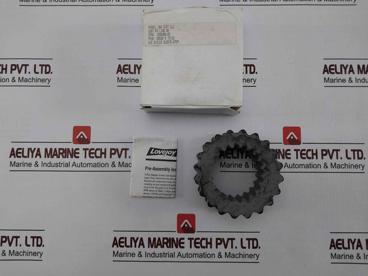 Ge 3141658-01 Pump Spare Kit S-flex Coupling Size 6 Seal Sleeve Rev A1