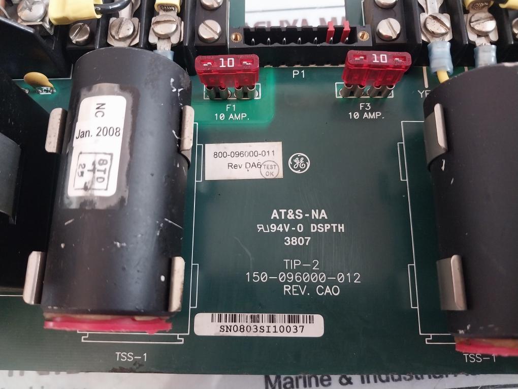 Ge 800-096000-011 Track Induction Panel At&amp;S-na Tip-2 94V
