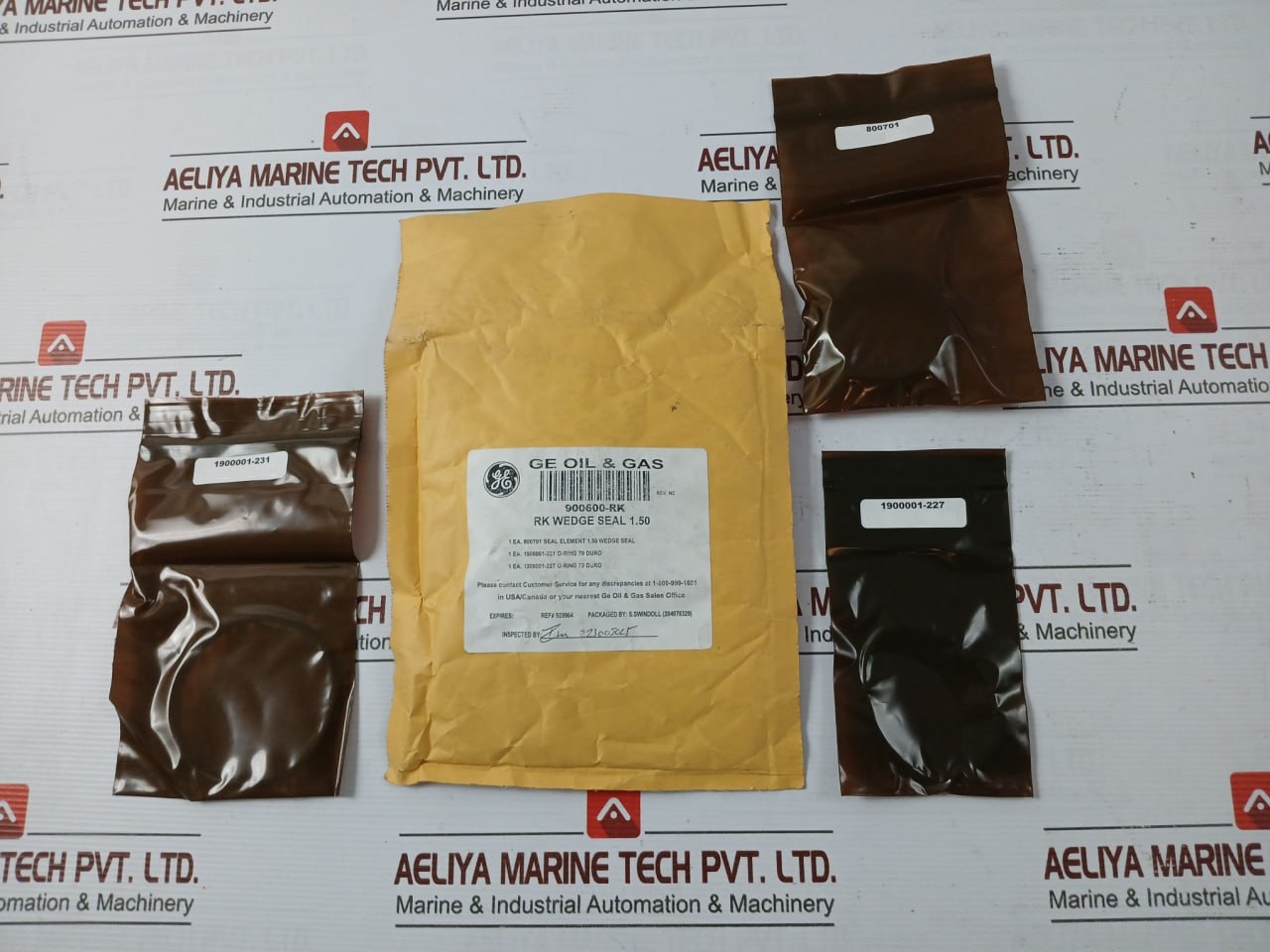 Ge 900600-rk Repair Application Bop Kit – Wedge Seal 1.50 Pol Rev: Nc