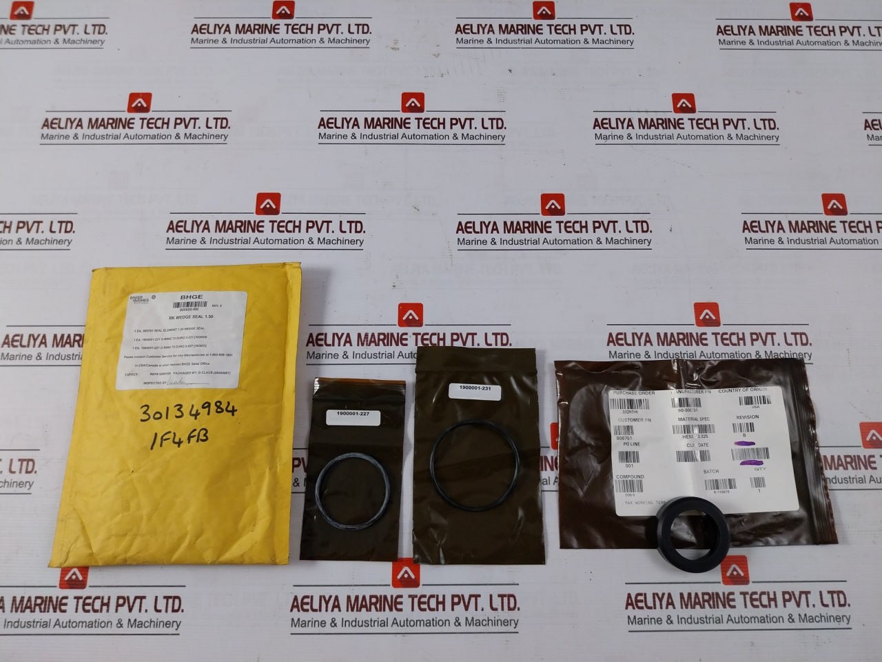 Ge 900600-rk Seal Element Kit 1.50 Wedge O-ring 70 Duro 2-231 (103655)