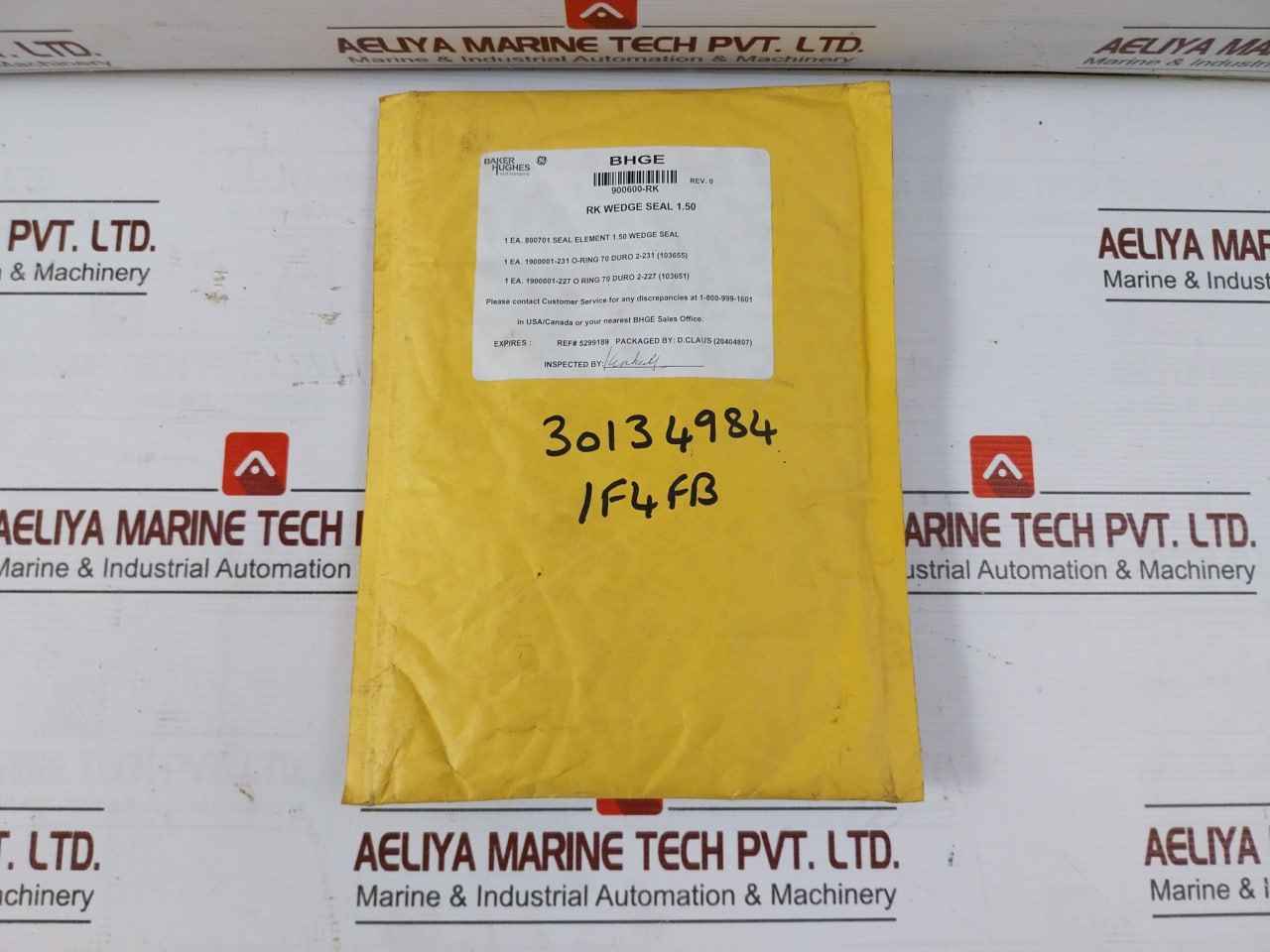 Ge 900600-rk Seal Element Kit 1.50 Wedge O-ring 70 Duro 2-231 (103655)
