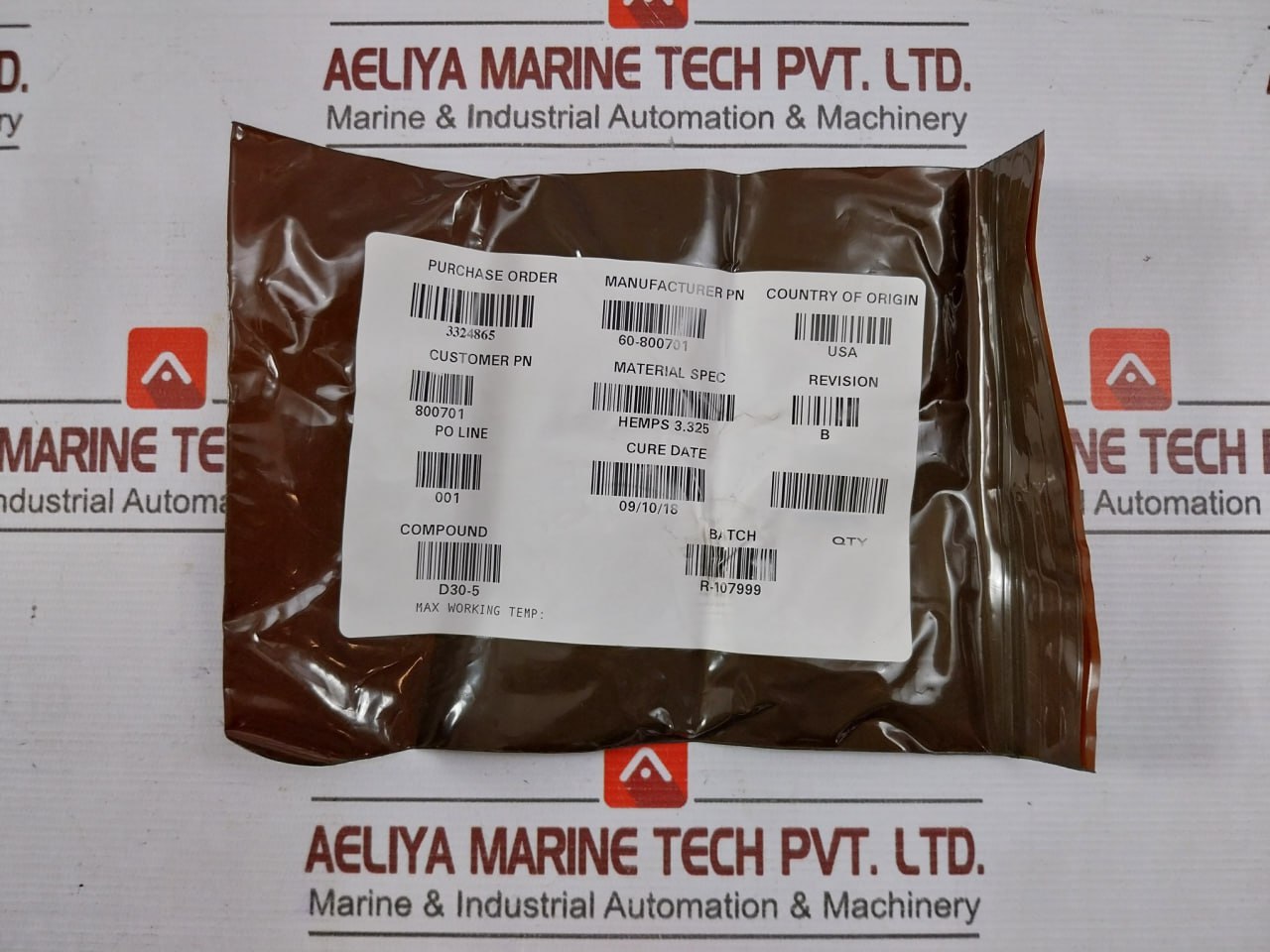 Ge 900600-rk Wedge Seal Repair Application Bop Kit Rev.B