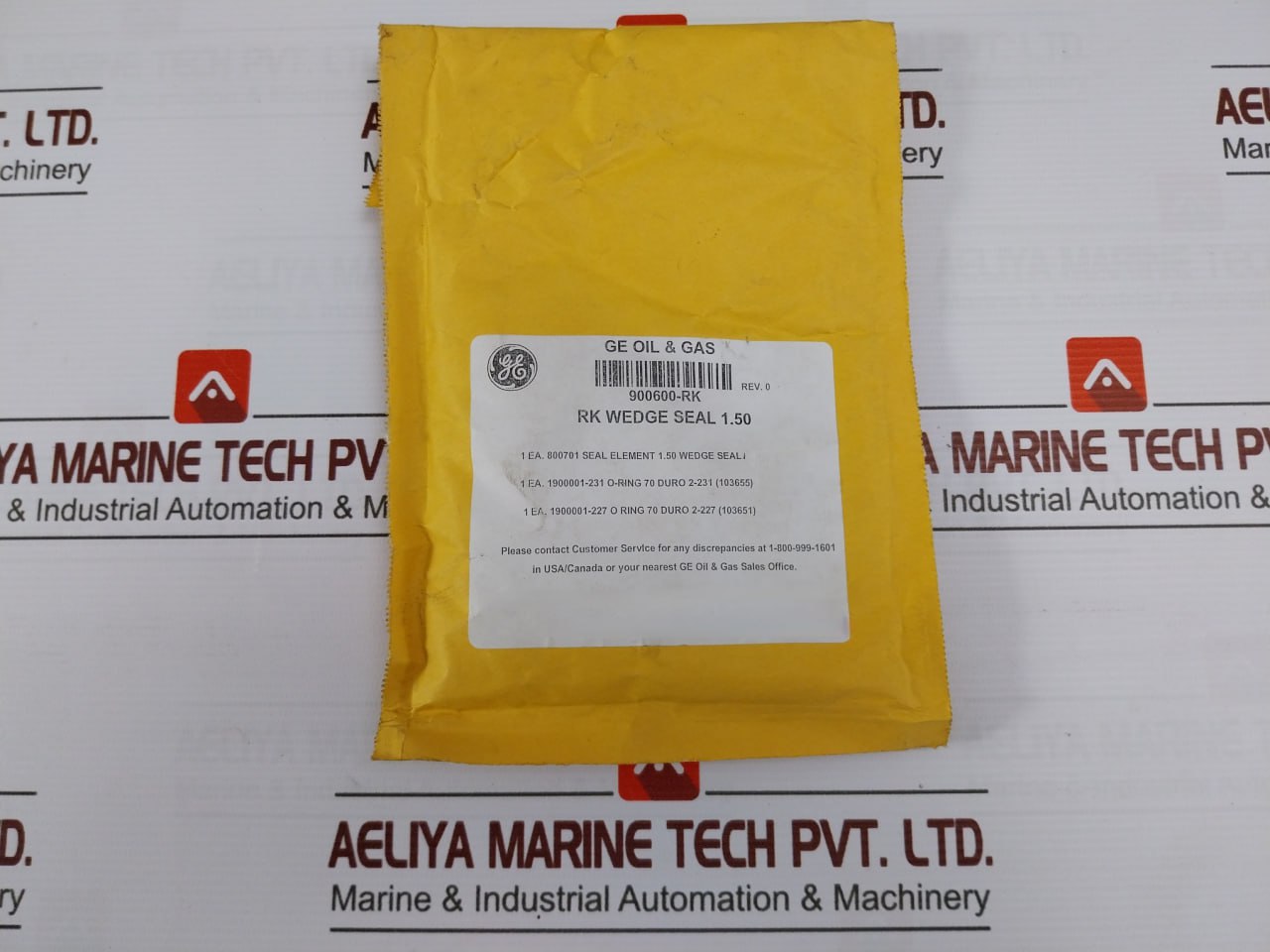 Ge 900600-rk Wedge Seal Repair Application Bop Kit Rev.B