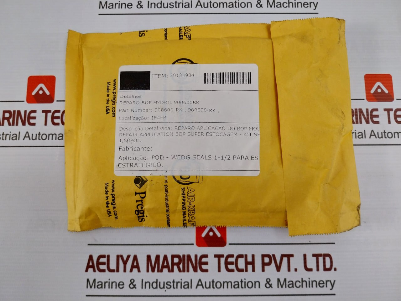 Ge 900600-rk Wedge Seal Repair Application Bop Kit Rev.B