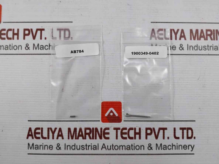 Ge Aa443-sk Shear Seal Valve Kit Rev.H Ab784 Cotter 5/64 X.75Lg