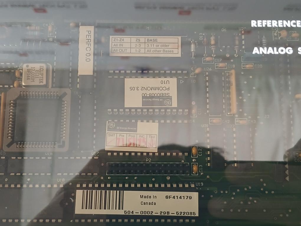 Ge Analog Digital I/O Module Wesdac D20 C