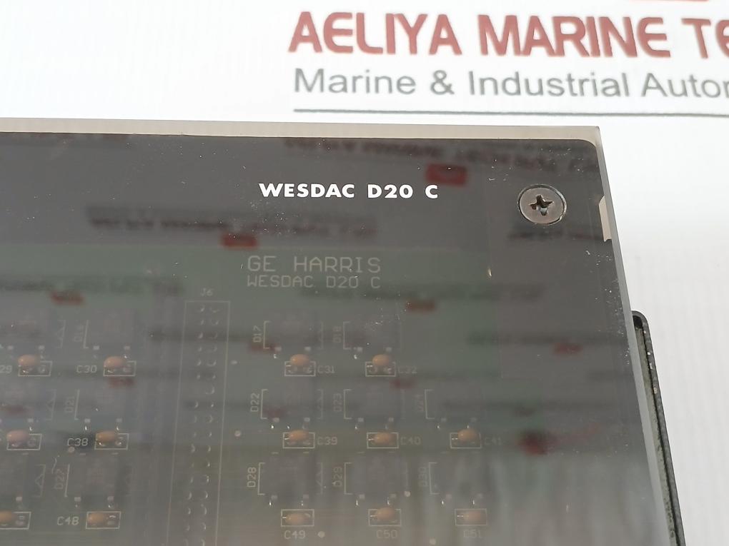 Ge Analog Digital I/O Module Wesdac D20 C