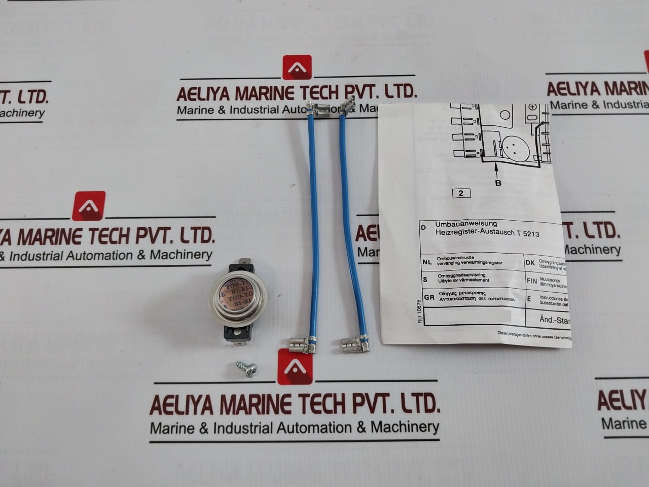 Ge Appliance L80-17C Thermostat 500640, T-o-d 60T01, 1-3 16 (3.3)/400 3920022