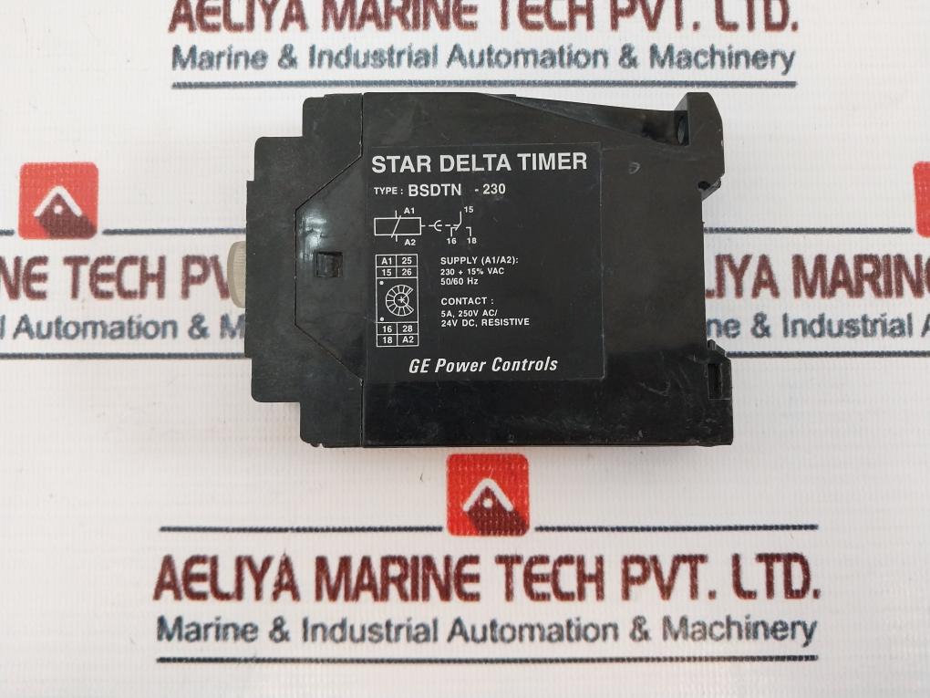 GE BSDTN-230 Star Delta Timer 50/60Hz