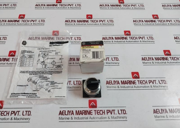 Ge Cr104Psg94B Selector Switch, 3 Position Spg, 025-003-06-05