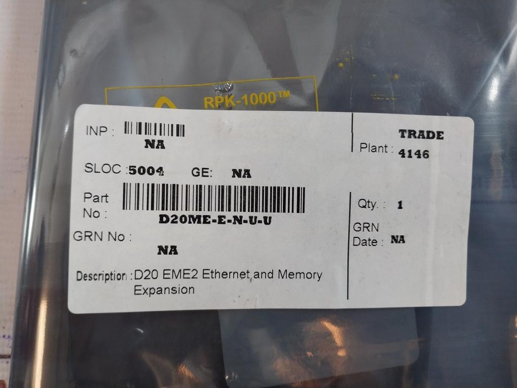 Ge D20 Eme Ethernet And Memory Expansion