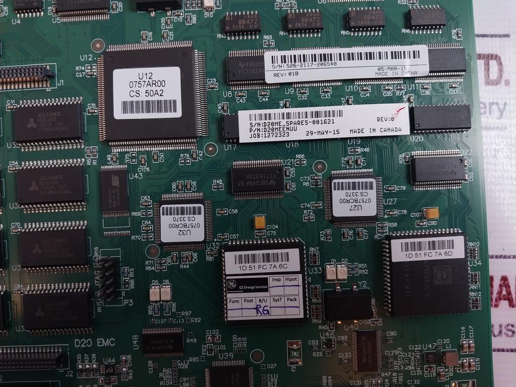 Ge D20 Eme Ethernet And Memory Expansion