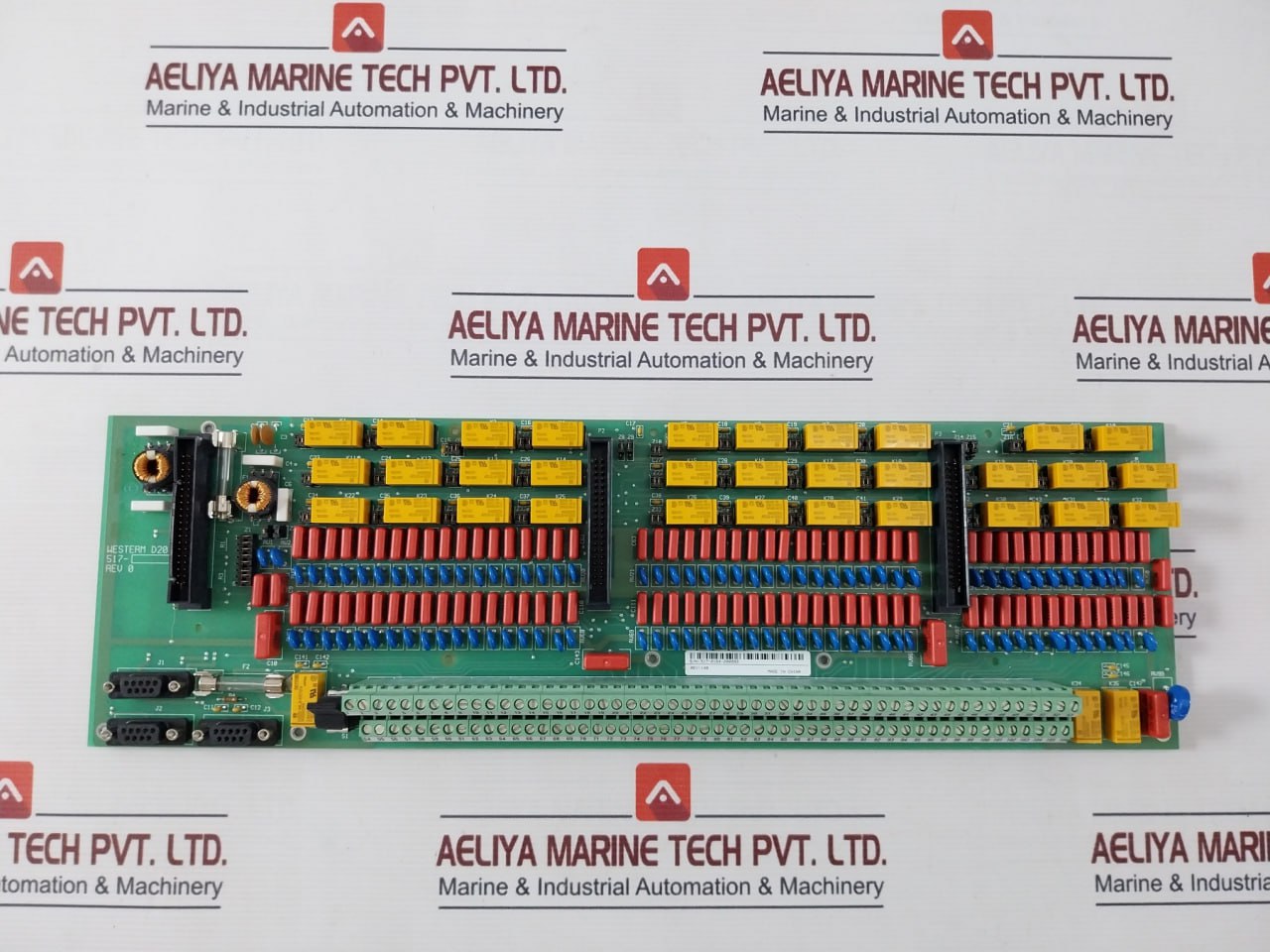 Ge Energy Westerm D20 K Pcb For Control Output Module Rev.0 Tw-4